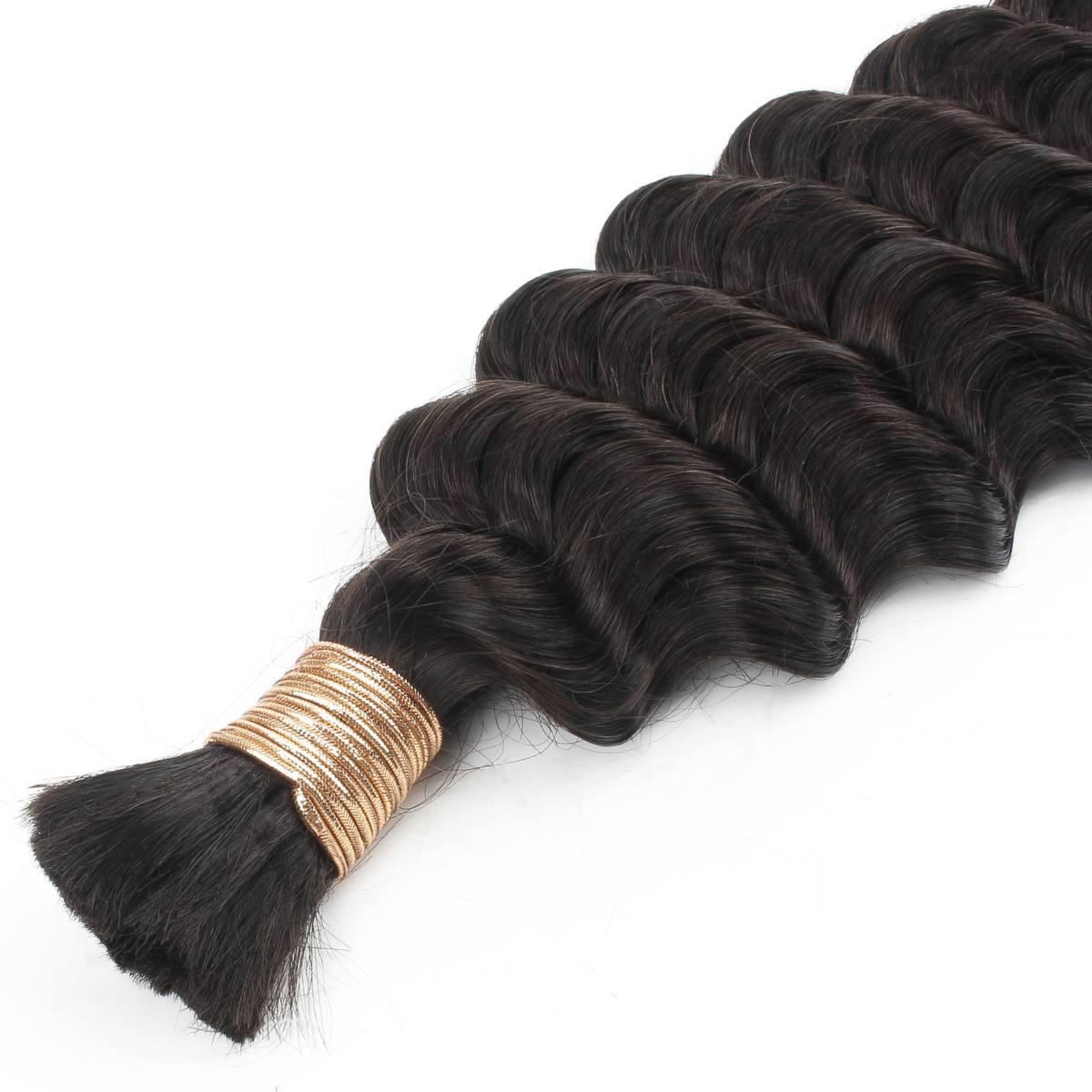 Deep Wave Braiding Human Hair