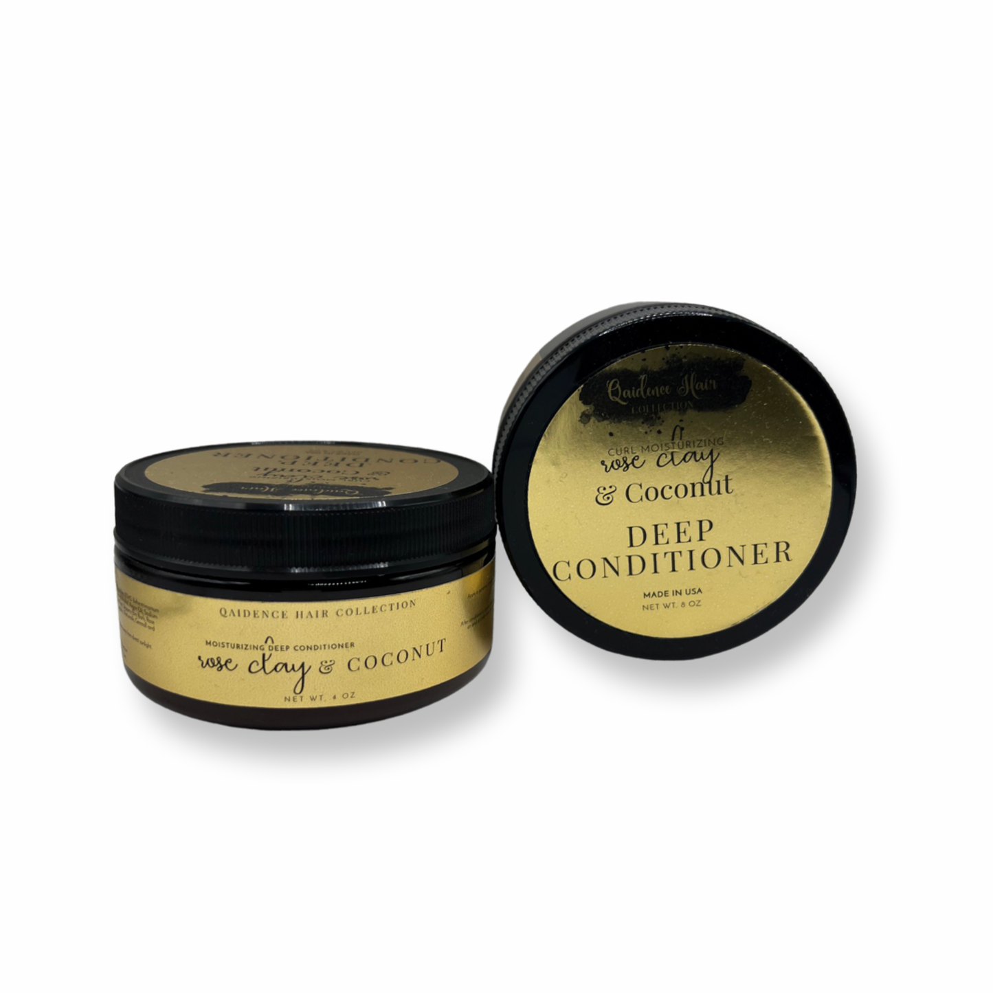 Rose Clay & Coconut Deep Conditioner - Qaidence Hair Collection