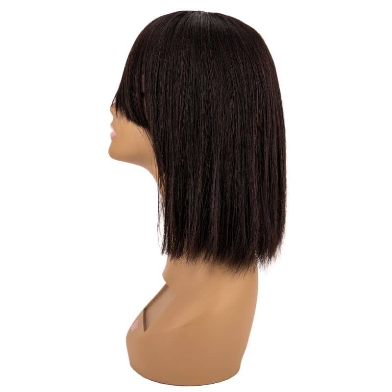 Straight Bob Bang Wig - Qaidence Hair Collection