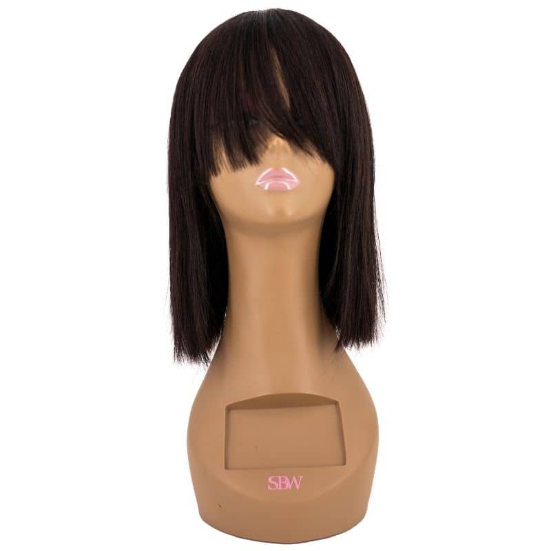 Straight Bob Bang Wig - Qaidence Hair Collection