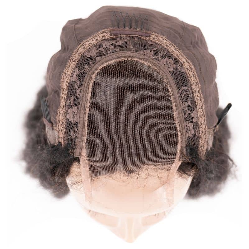 Kinky Straight Closure Wig - Qaidence Hair Collection