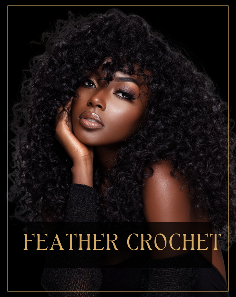 Feather Crochet Bundles