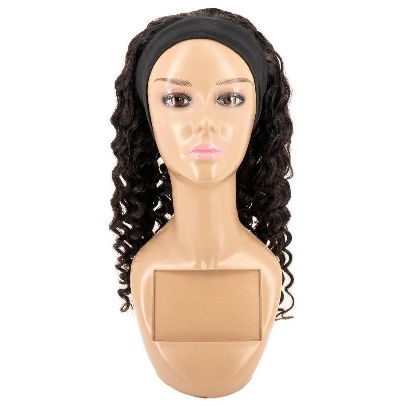 Deep Wave Headband Wig - Qaidence Hair Collection