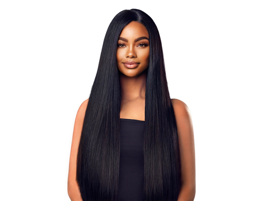 Silky Straight Closure Wig - Qaidence Hair Collection