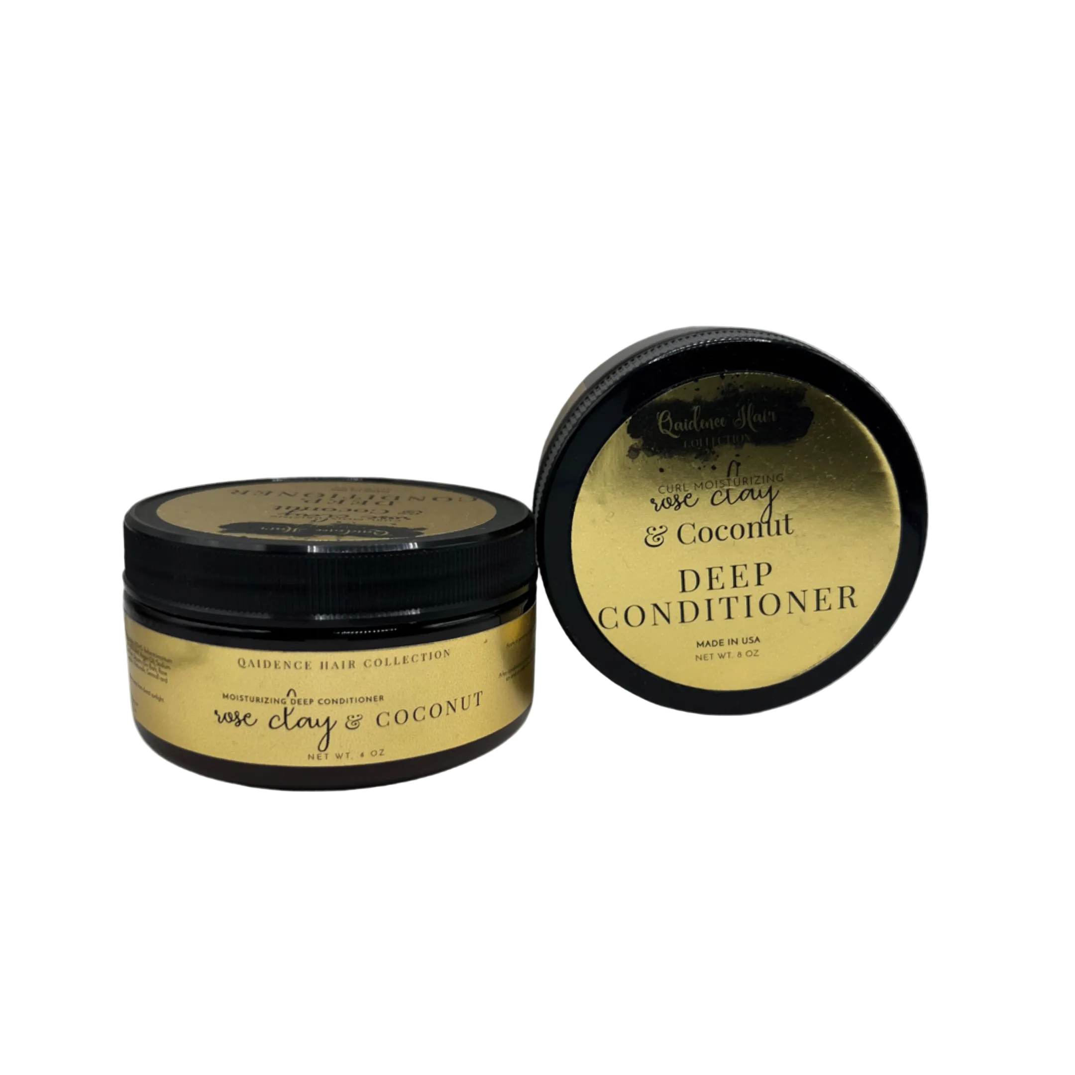 Rose Clay & Coconut Deep Conditioner - Qaidence Hair Collection