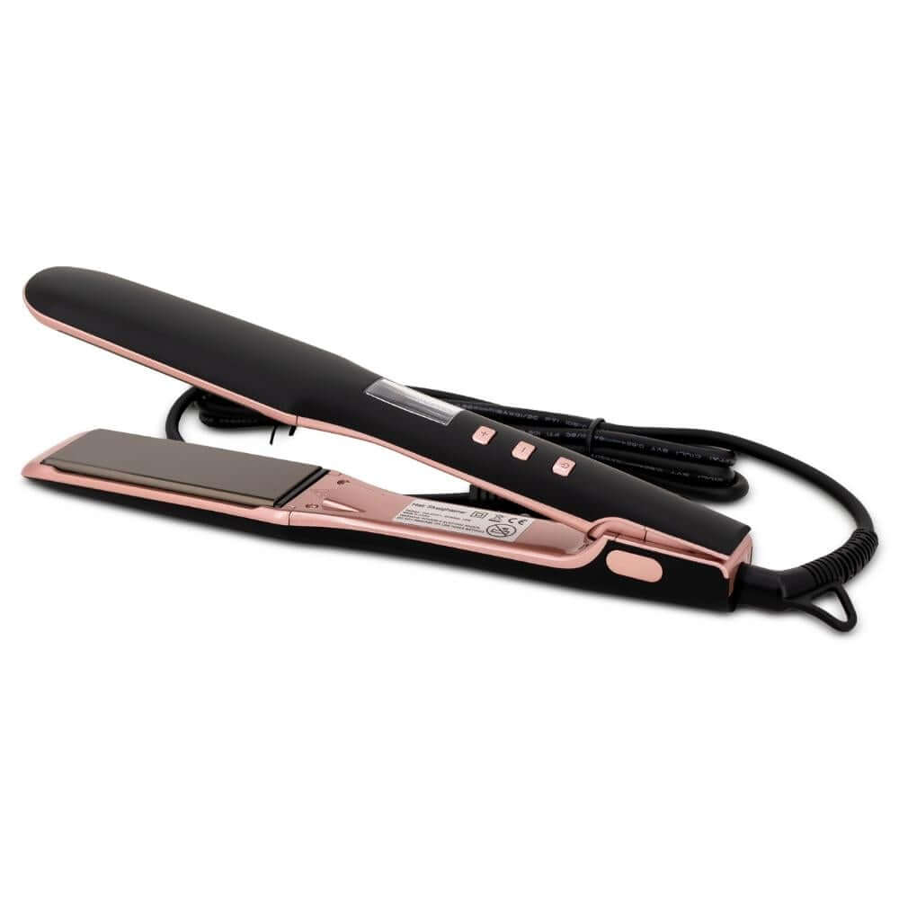 Black Titanium Flat Iron - Qaidence Hair Collection